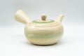 Japanese Kyusu - Lime Green Glazed Obi-ami 360-Degree Filter Teapot - 350ml