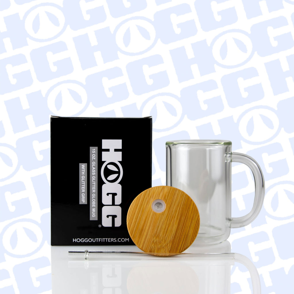15oz Sublimatable Glitter Globe Glass Coffee Mug Case (25 Units)