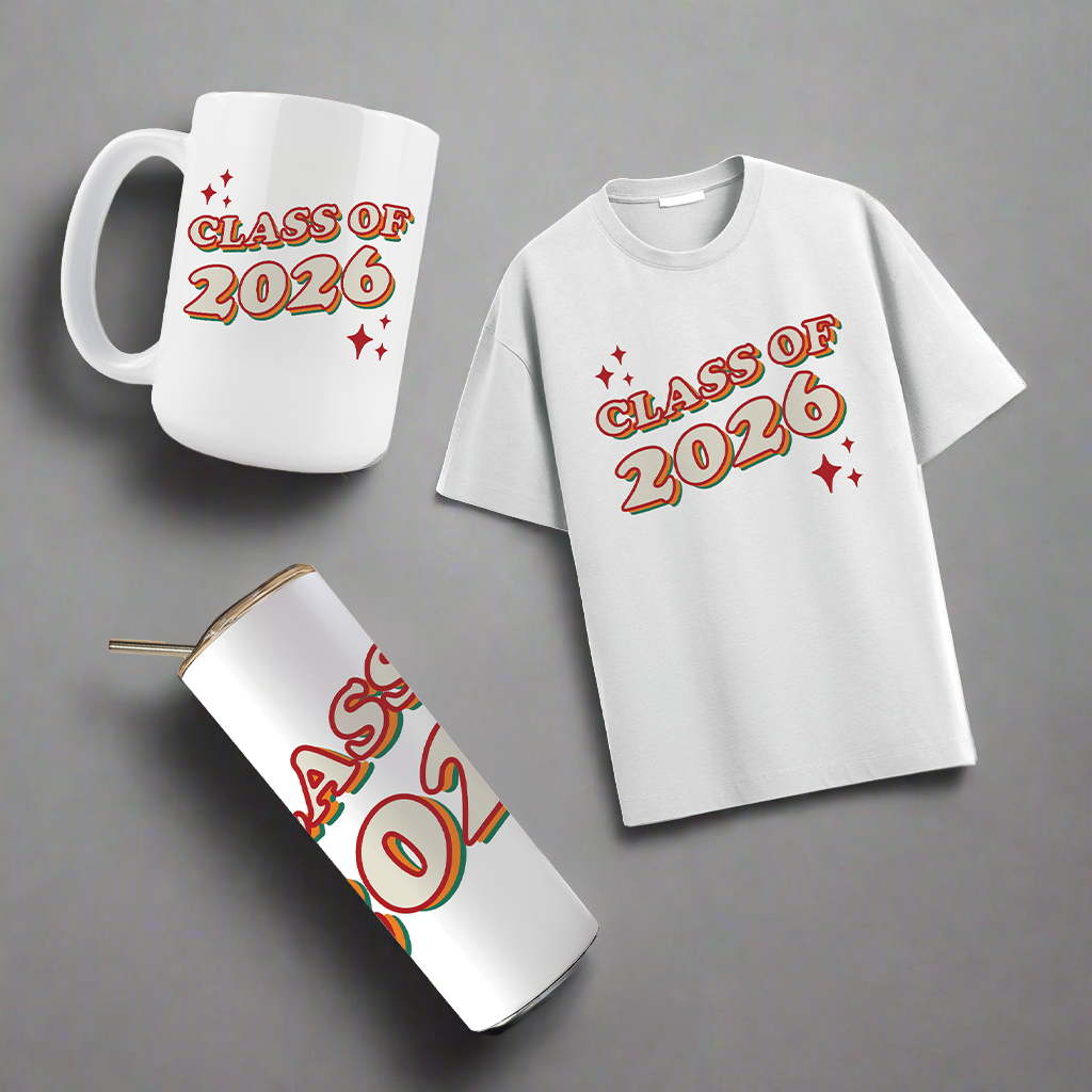 Multi Product Use - Digital Sublimation Designs - Class of 2026