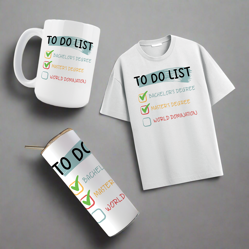 Multi Product Use - Digital Sublimation Designs - Graduation 2025