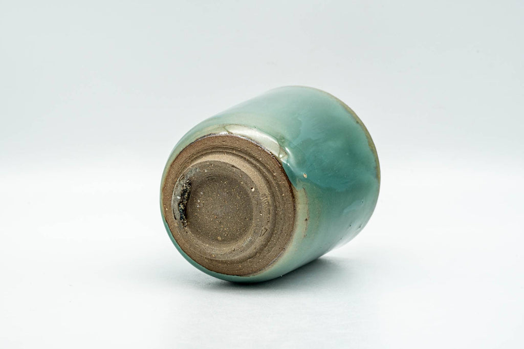 Japanese Teacup - Green Glazed Agano-yaki Yunomi - 160ml