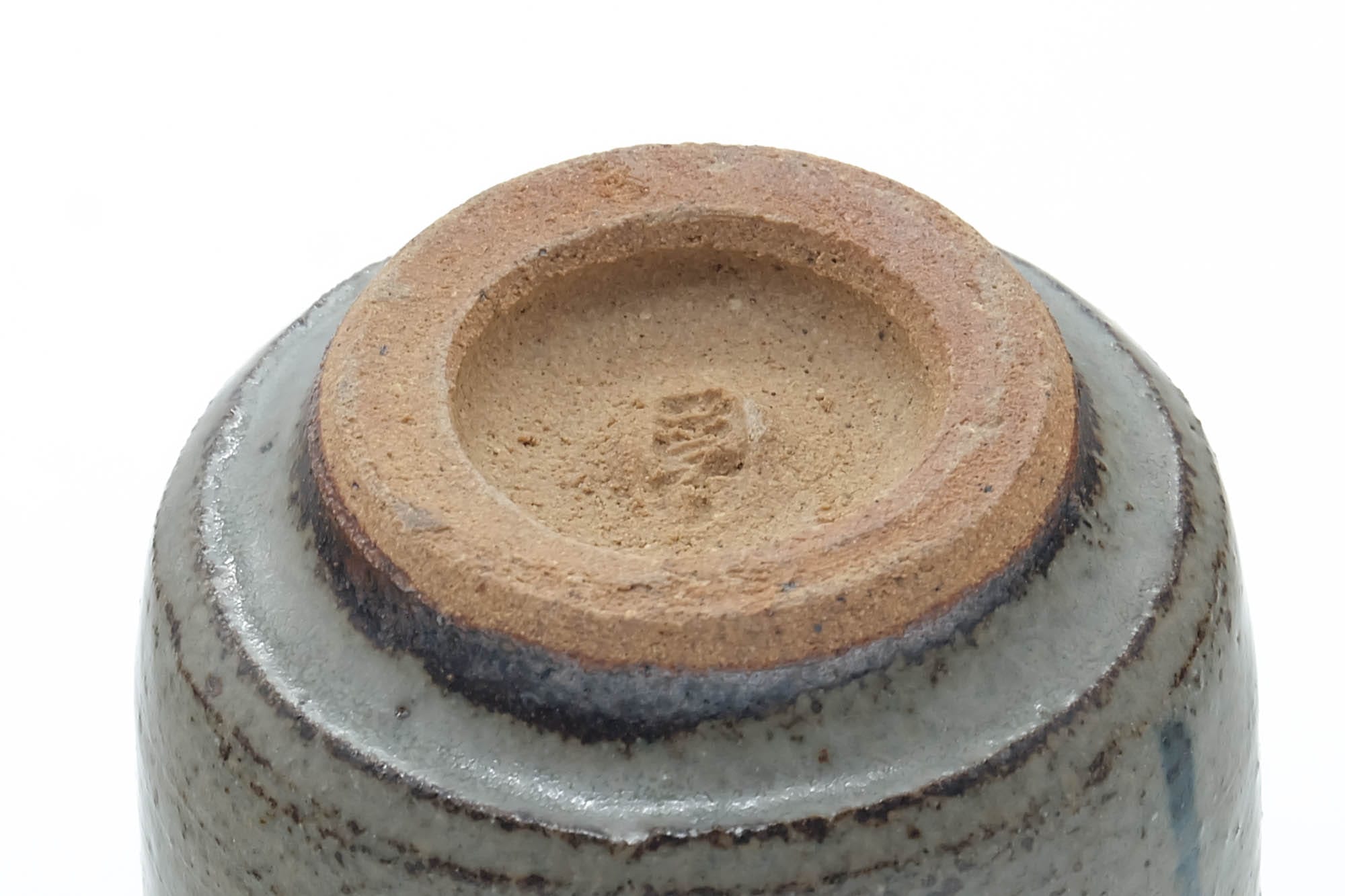 Japanese Teacups - Pair of Grey Glazed Meoto Yunomi - 120ml