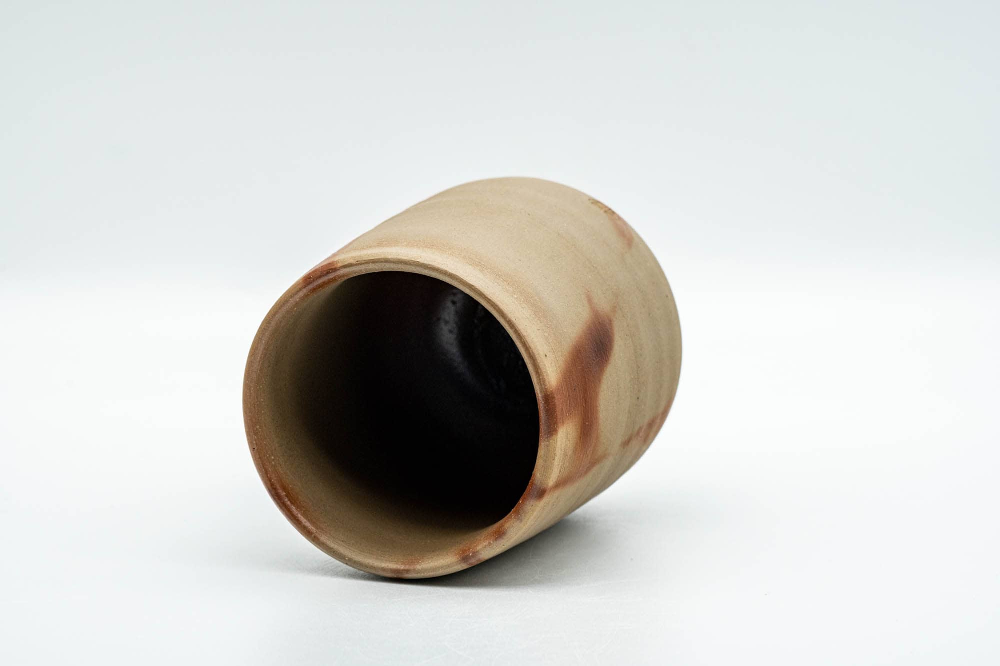Japanese Teacup - Beige Hidasuki Bizen-yaki Yunomi - 220ml