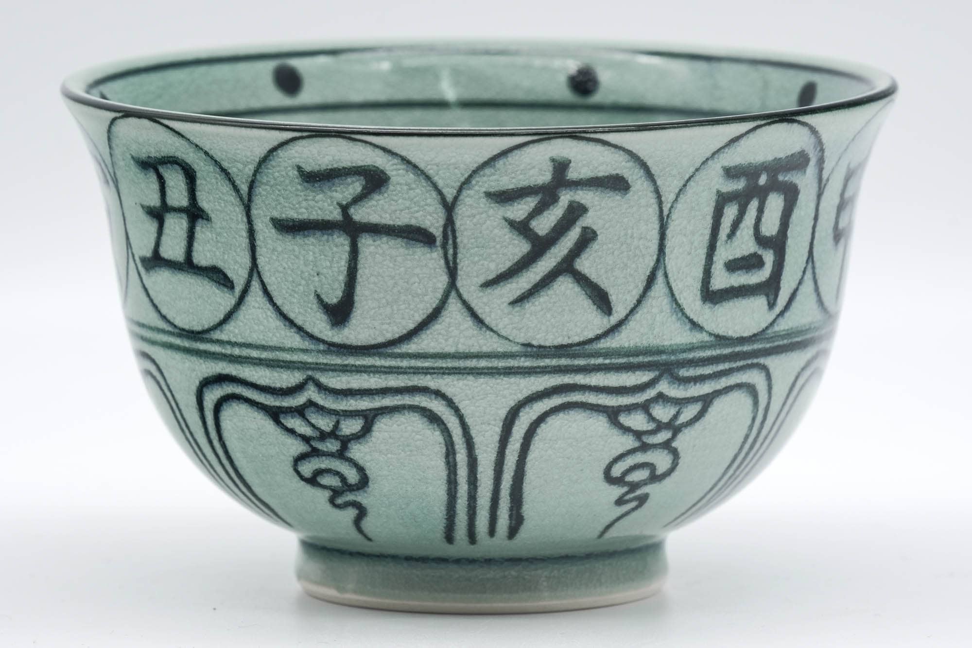 Japanese Matcha Bowl - 戌 Dog Zodiac - Vietnamese-style Annan Chawan - 300ml