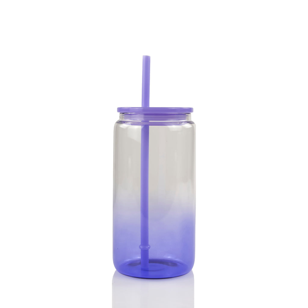16oz Sublimatable Glass Cans Small Case Bundle - 12 Pack
