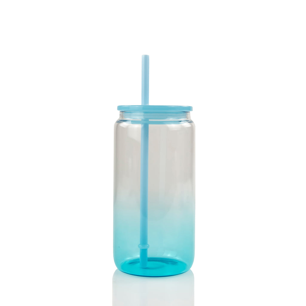 16oz Sublimatable Glass Cans Small Case Bundle - 12 Pack