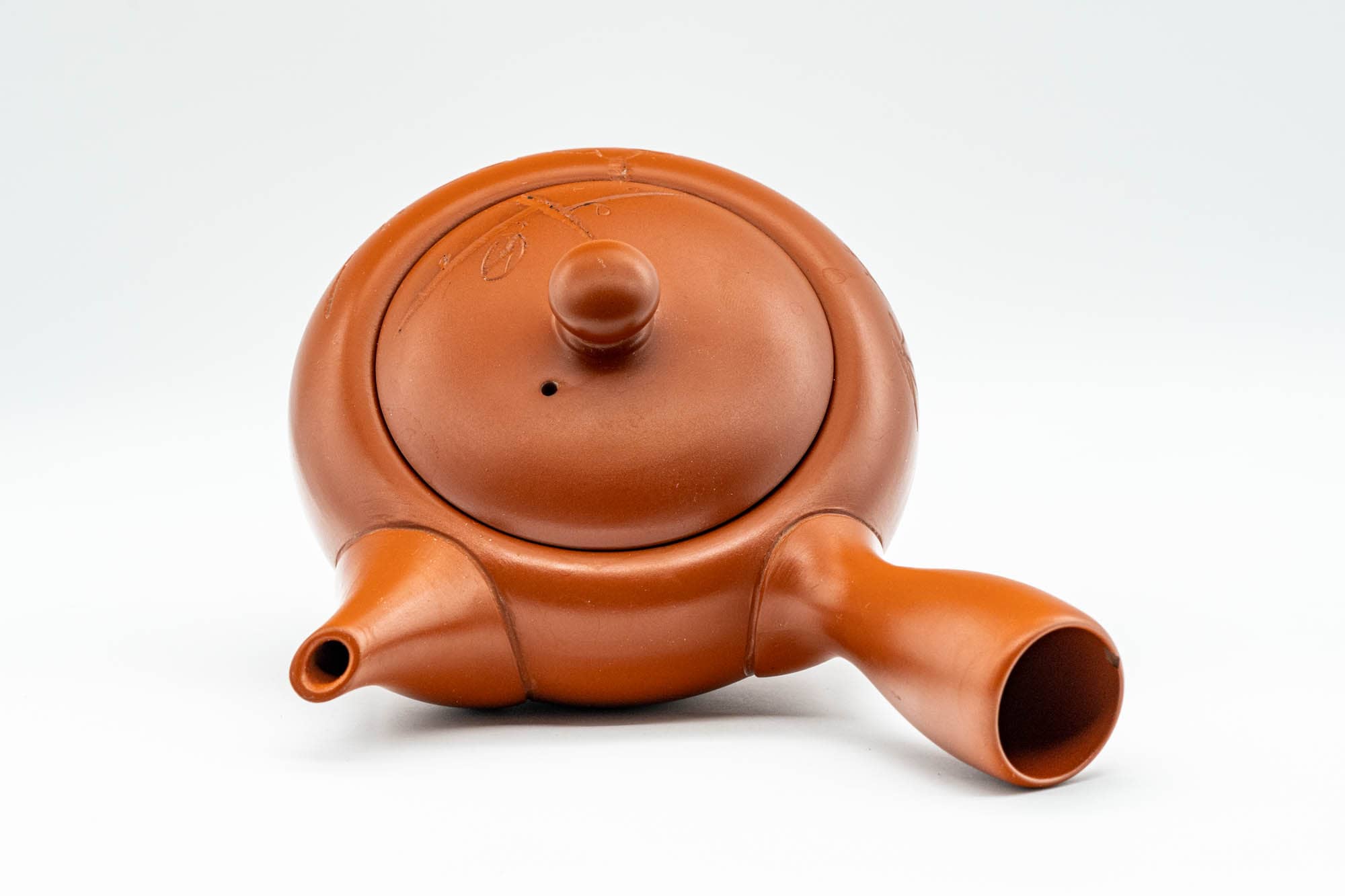 Japanese Kyusu - Myozan Tsuzuki - Tokoname-yaki Debeso Teapot - 220ml