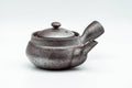 Japanese Kyusu - Collared Purple Banko-yaki Mesh Teapot - 240ml