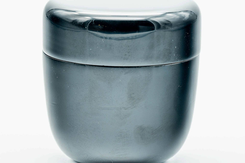 Japanese Natsume - Black Urushi Lacquer Matcha Tea Caddy - 90ml