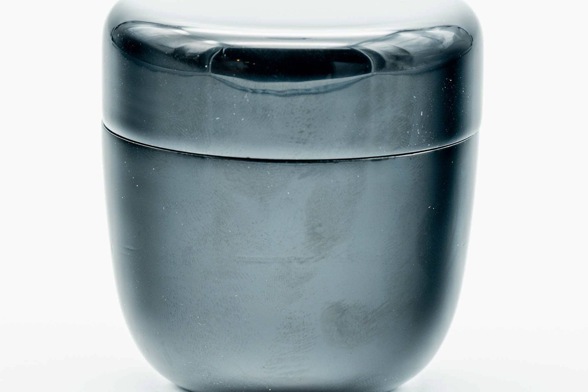 Japanese Natsume - Black Urushi Lacquer Matcha Tea Caddy - 90ml