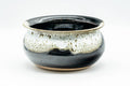 Japanese Kensui - Black White Drip-Glazed Water Bowl - 500ml
