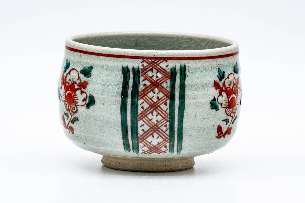 Japanese Matcha Bowl - 渋草柳三 Ryuzou Shibukusa - Small Nodate Shibukusa-yaki Chawan - 150ml