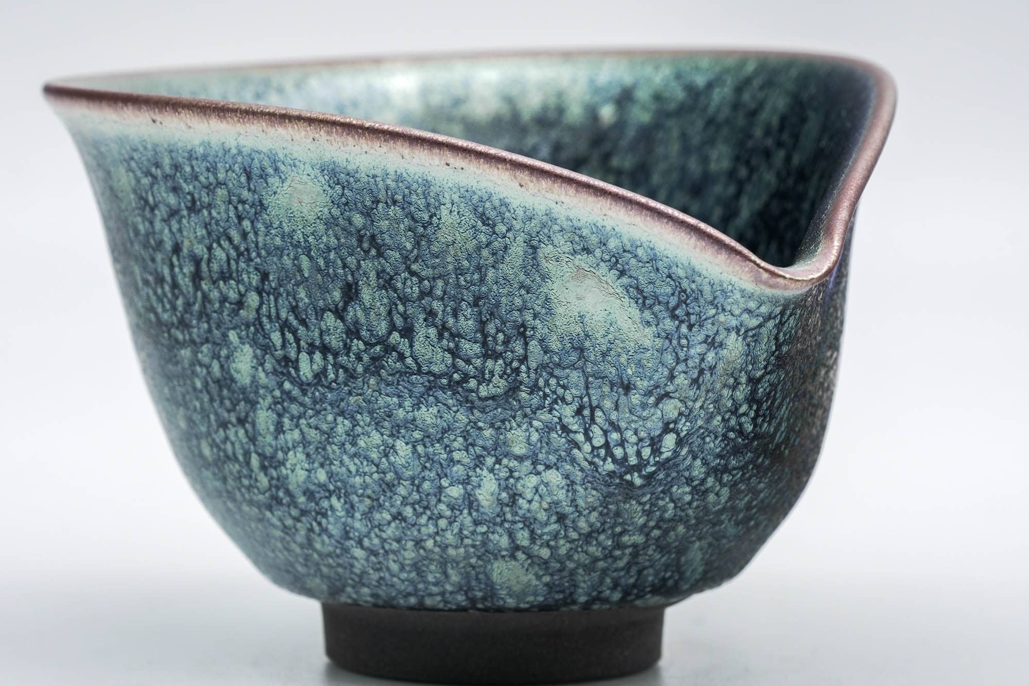 Japanese Katakuchi - 橋本大輔 Hashimoto Daisuke - Cerulean Tenmoku Glazed Yuzamashi - 200ml