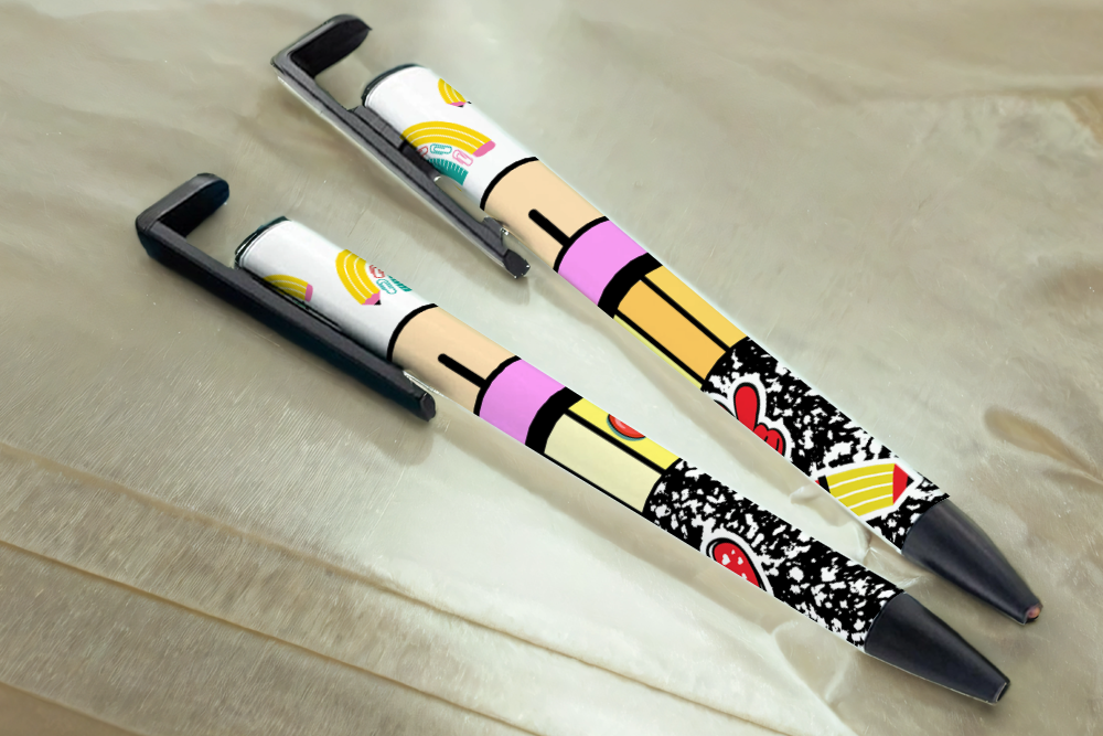 Digital Sublimation Designs - School Pen Wraps