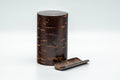 Japanese Chazutsu - Cherry Bark Sakura Wood Weathered Metal Interior Tea Canister - 200ml