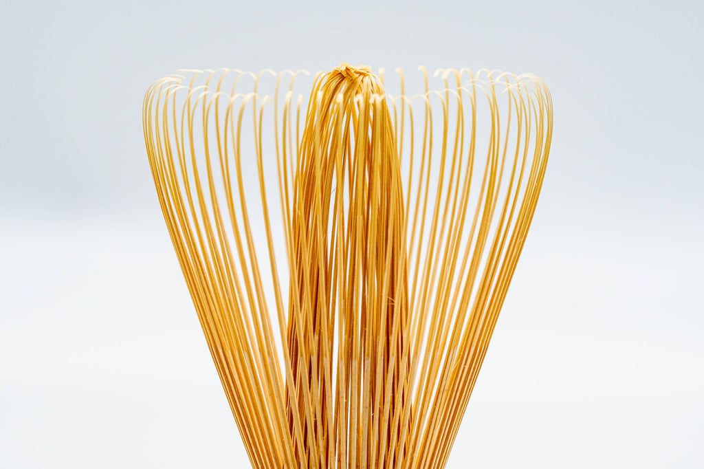 Shiratake Kazuho Chasen - White Bamboo Matcha Whisk