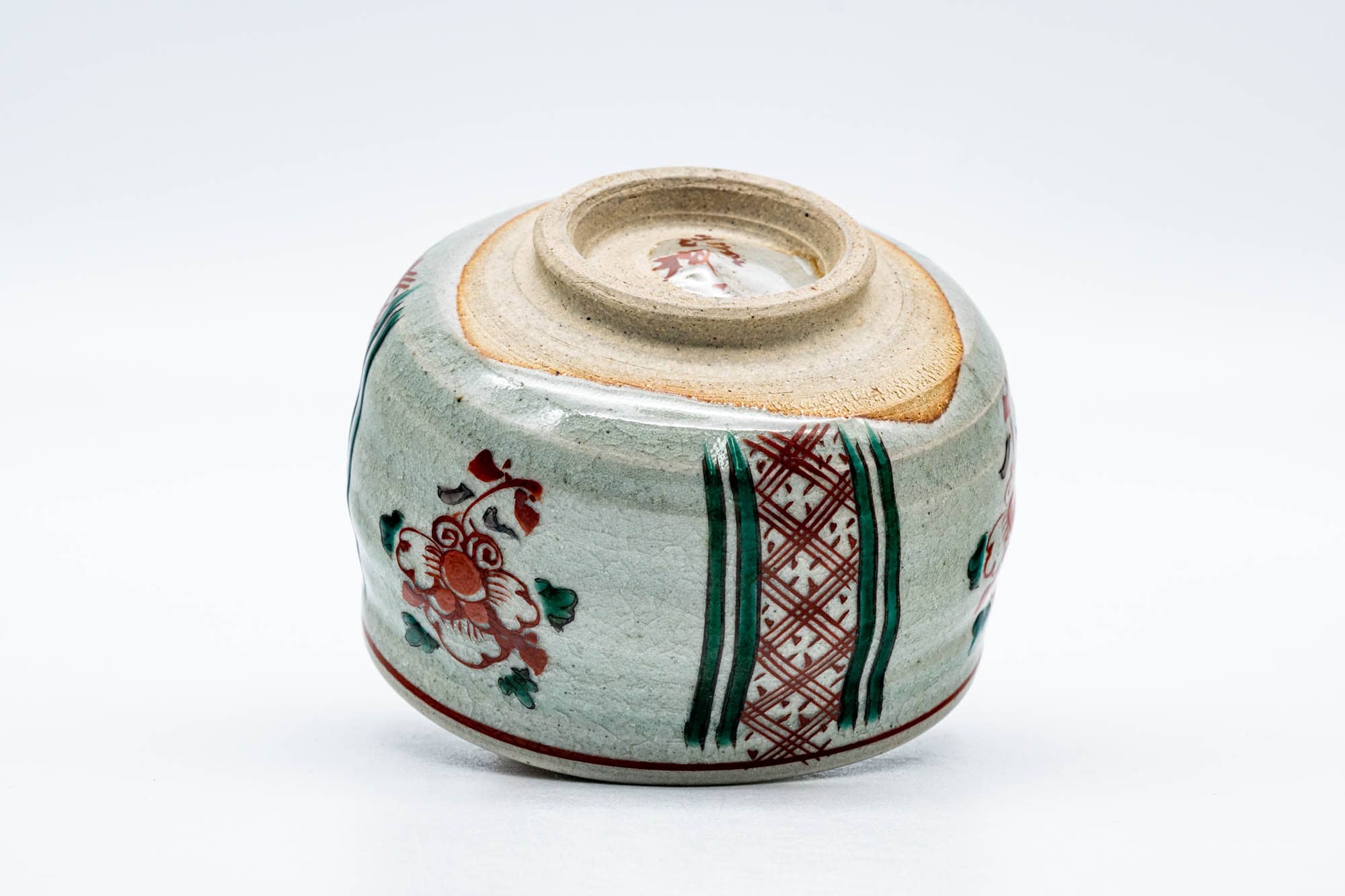 Japanese Matcha Bowl - 渋草柳三 Ryuzou Shibukusa - Small Nodate Shibukusa-yaki Chawan - 150ml