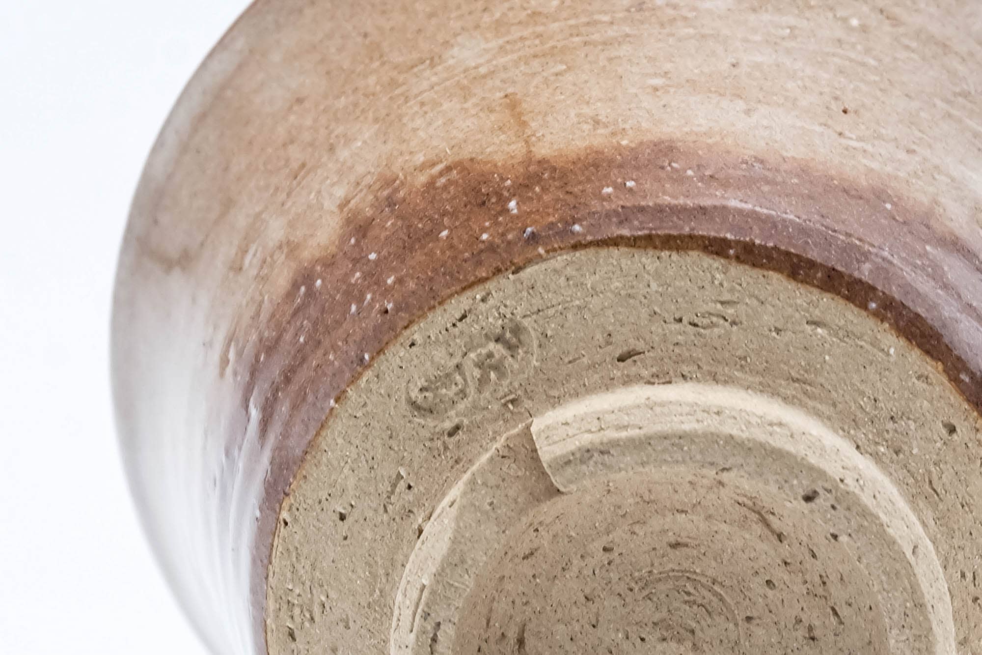 Japanese Teacup - Beige Milky Glazed Hagi-yaki Yunomi - 90ml