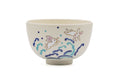 Nami ni Usagi - Rabbit on the Waves Kyo-yaki Chawan