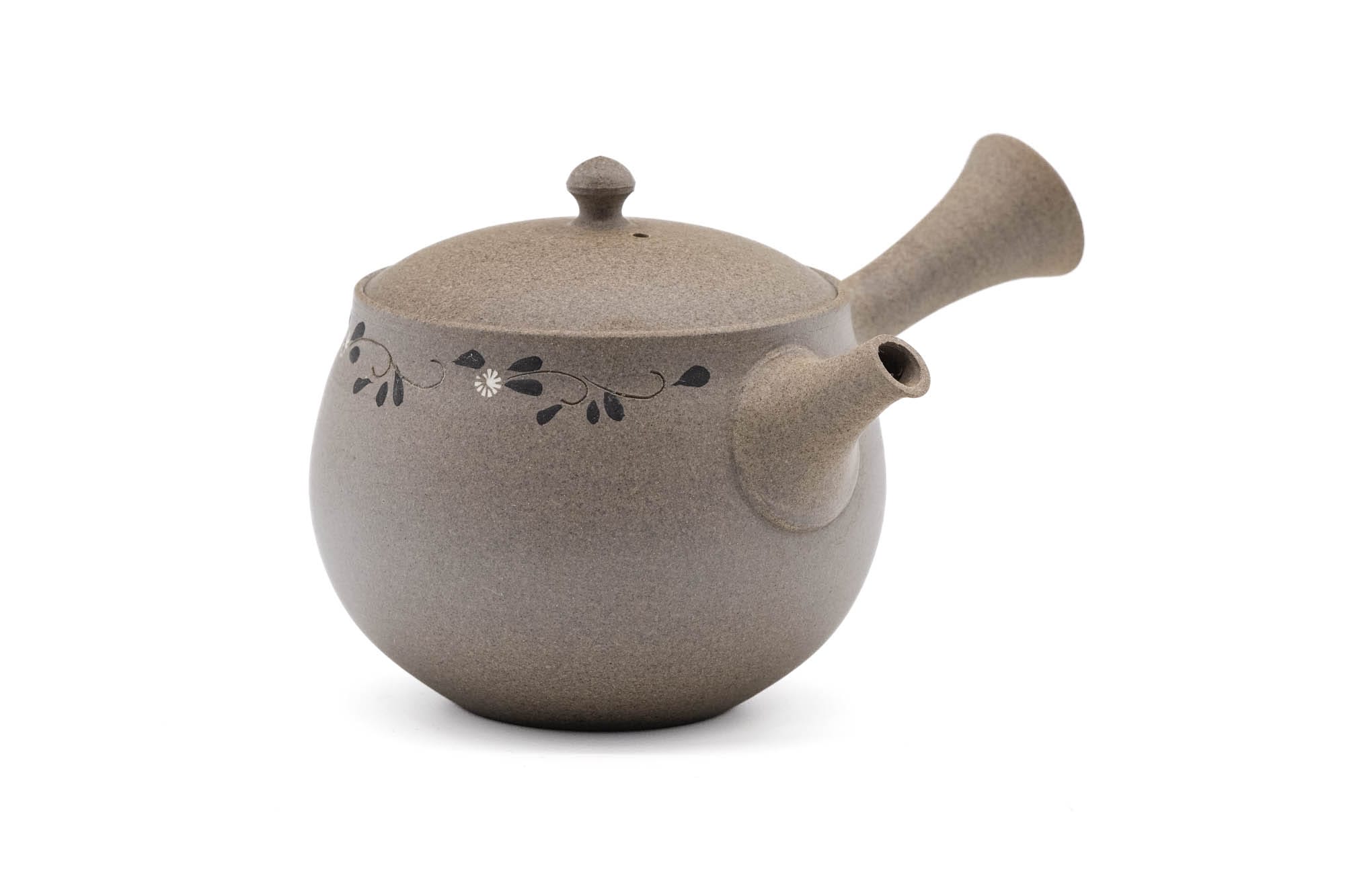 Floral Yakishime Tokoname Teapot - 320ml