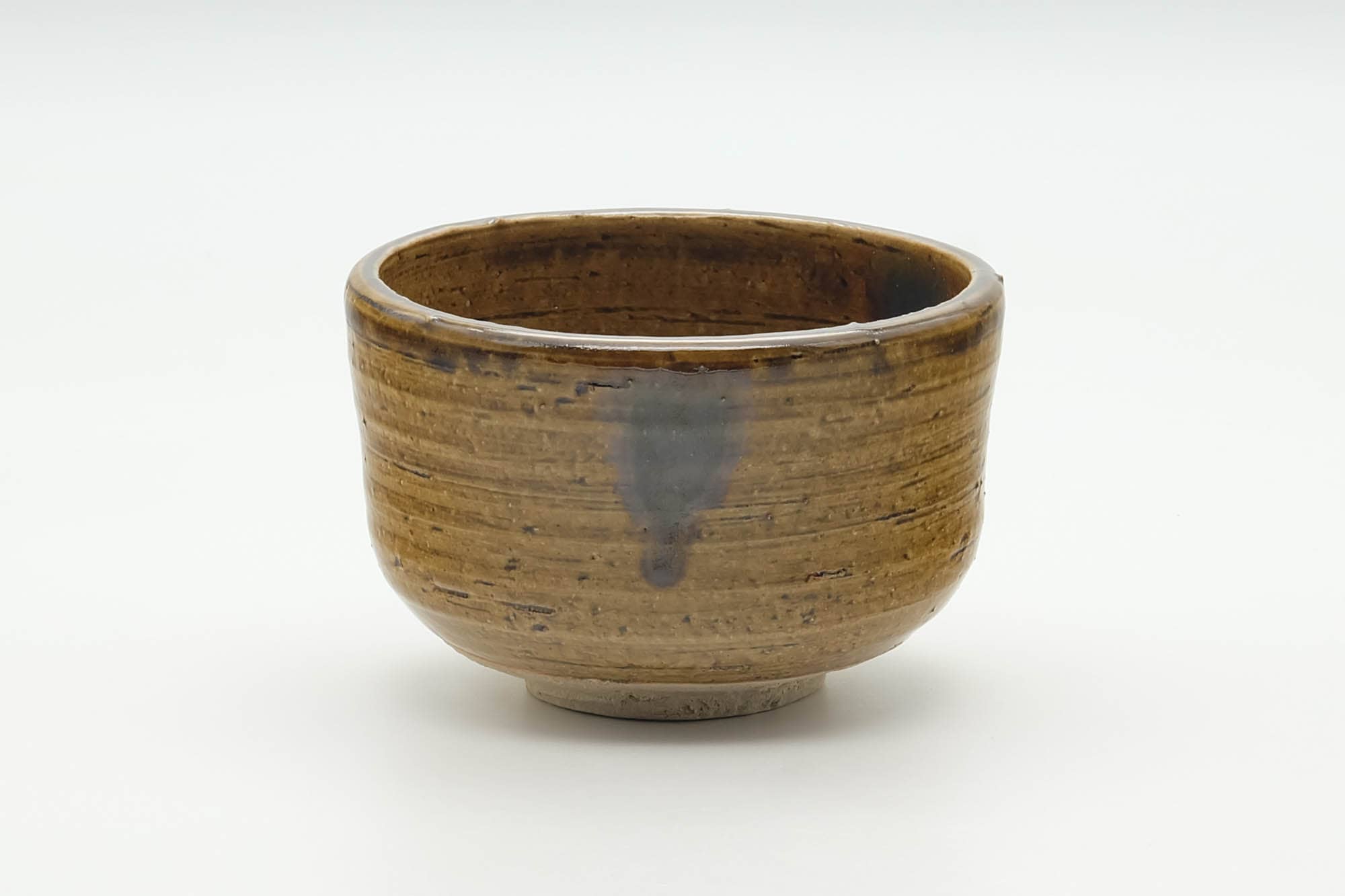 Japanese Matcha Bowl - Yellow Ki-seto Ash Glazed Seto-yaki Chawan - 300ml