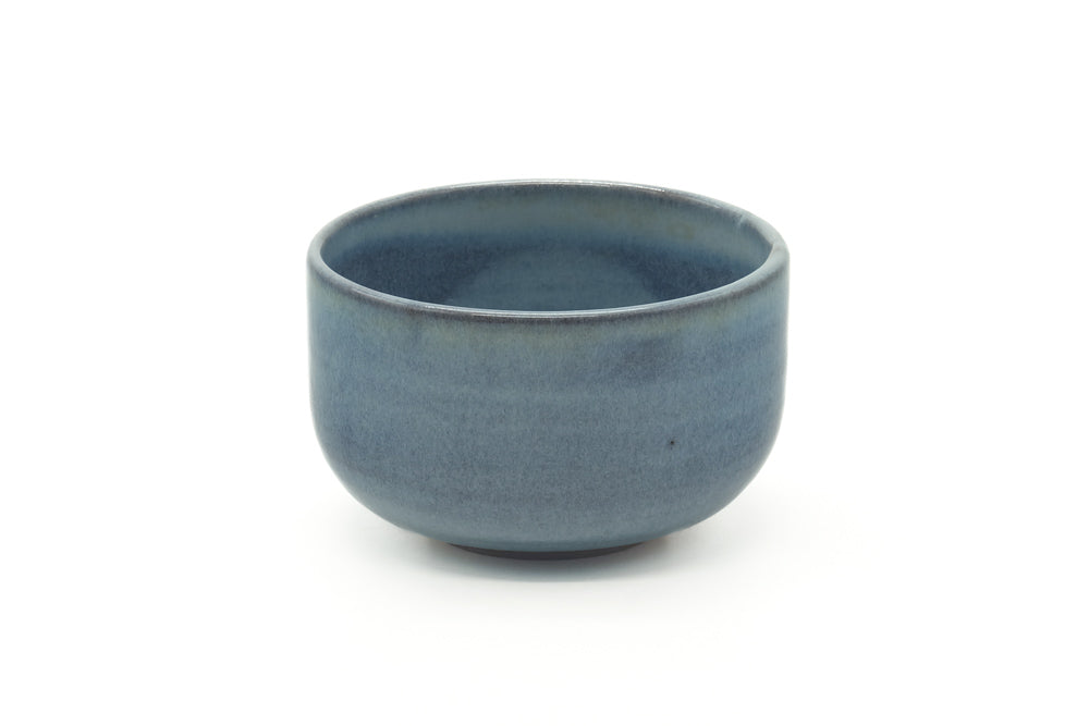 Japanese Matcha Bowl - Light Blue Glazed Chawan - 330ml