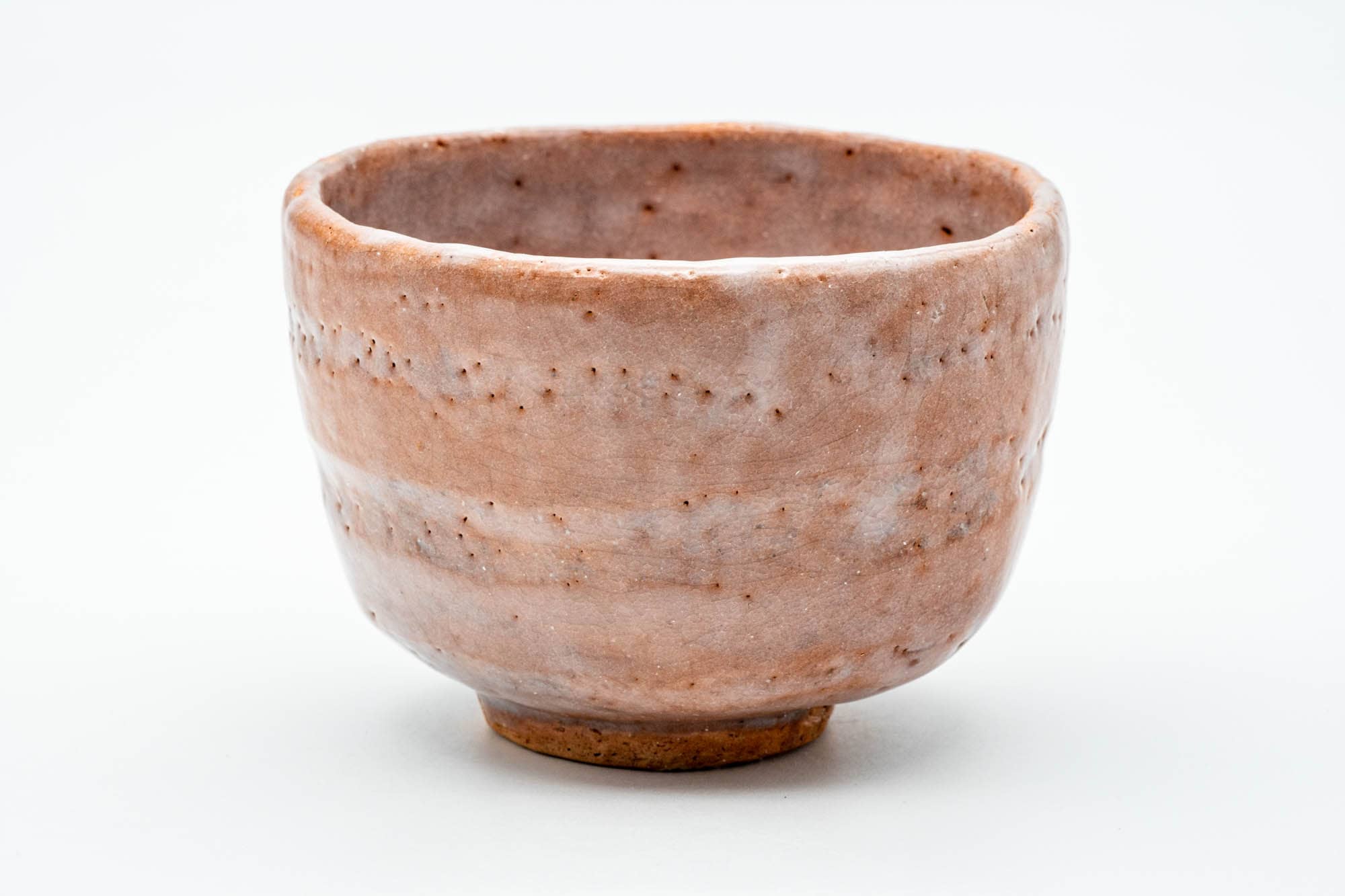 Japanese Matcha Bowl - Pink Shino Glazed Chawan - 300ml