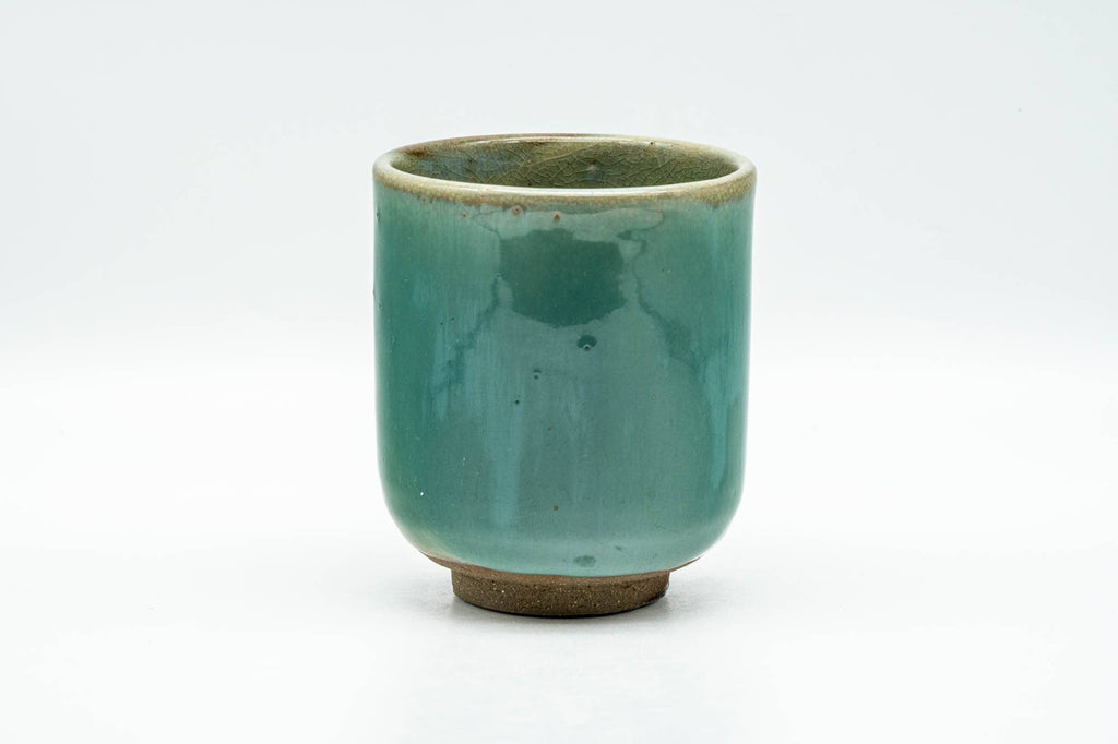 Japanese Teacup - Green Glazed Agano-yaki Yunomi - 160ml