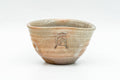 Japanese Teacup - 辰 Asahi-yaki - Beige Peach Drip-Glazed Guinomi - 50ml