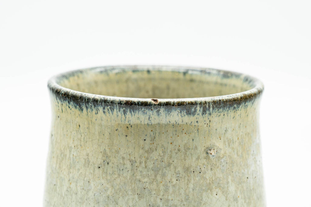 Japanese Teacup - Beige Hare's Fur Glazed Yunomi - 120ml