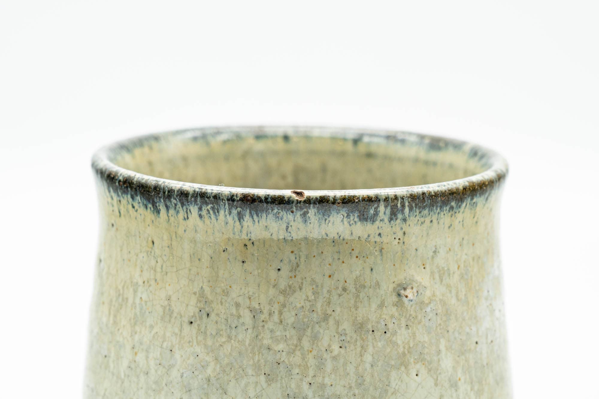 Japanese Teacup - Beige Hare's Fur Glazed Yunomi - 120ml