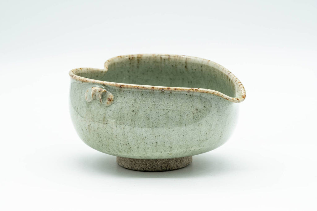 Japanese Katakuchi - Sage Green Speckled Yuzamashi Water Cooler - 130ml