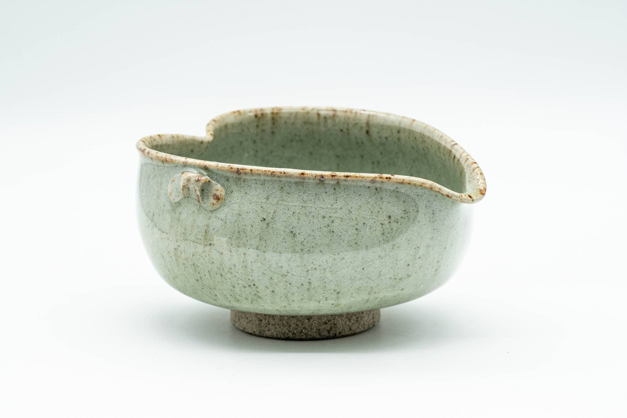 Japanese Katakuchi - Sage Green Speckled Yuzamashi Water Cooler - 130ml
