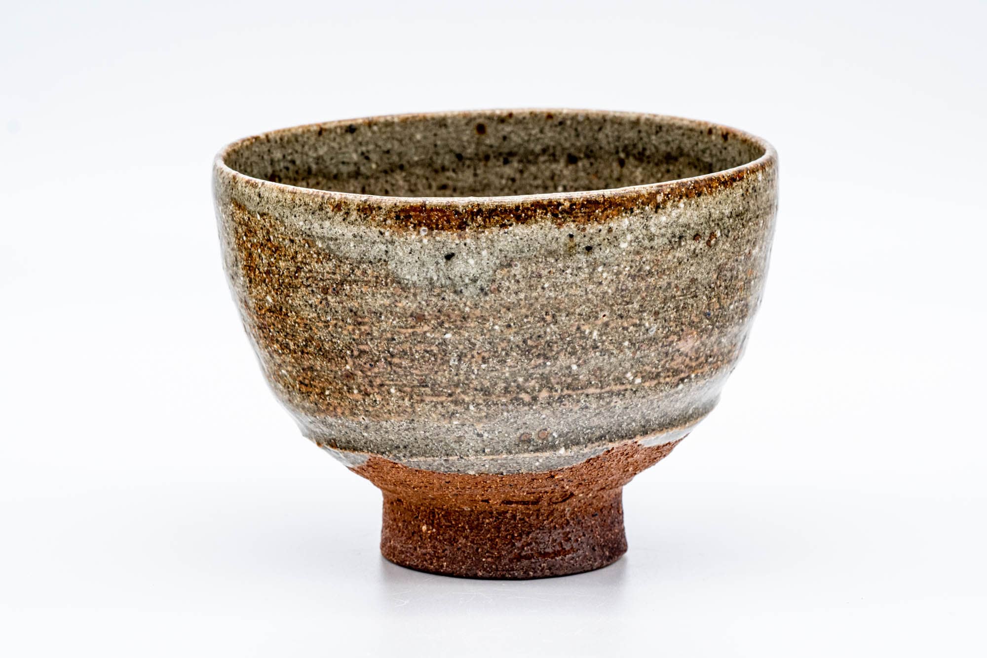 Japanese Matcha Bowl - 白川甫硯 Shirakawa Hosen - Ash Glazed Agano-yaki Chawan - 500ml