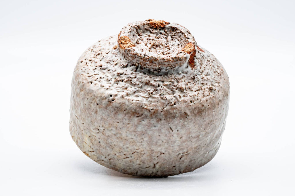 Japanese Matcha Bowl - 兼田佳炎 Kaneda Keien - Milky Glazed Hagi-yaki Chawan - 500ml
