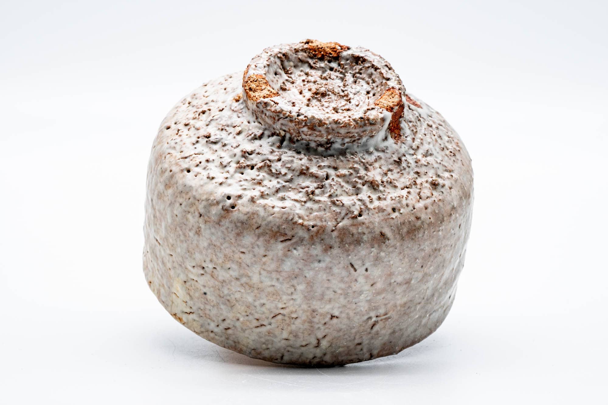 Japanese Matcha Bowl - 兼田佳炎 Kaneda Keien - Milky Glazed Hagi-yaki Chawan - 500ml