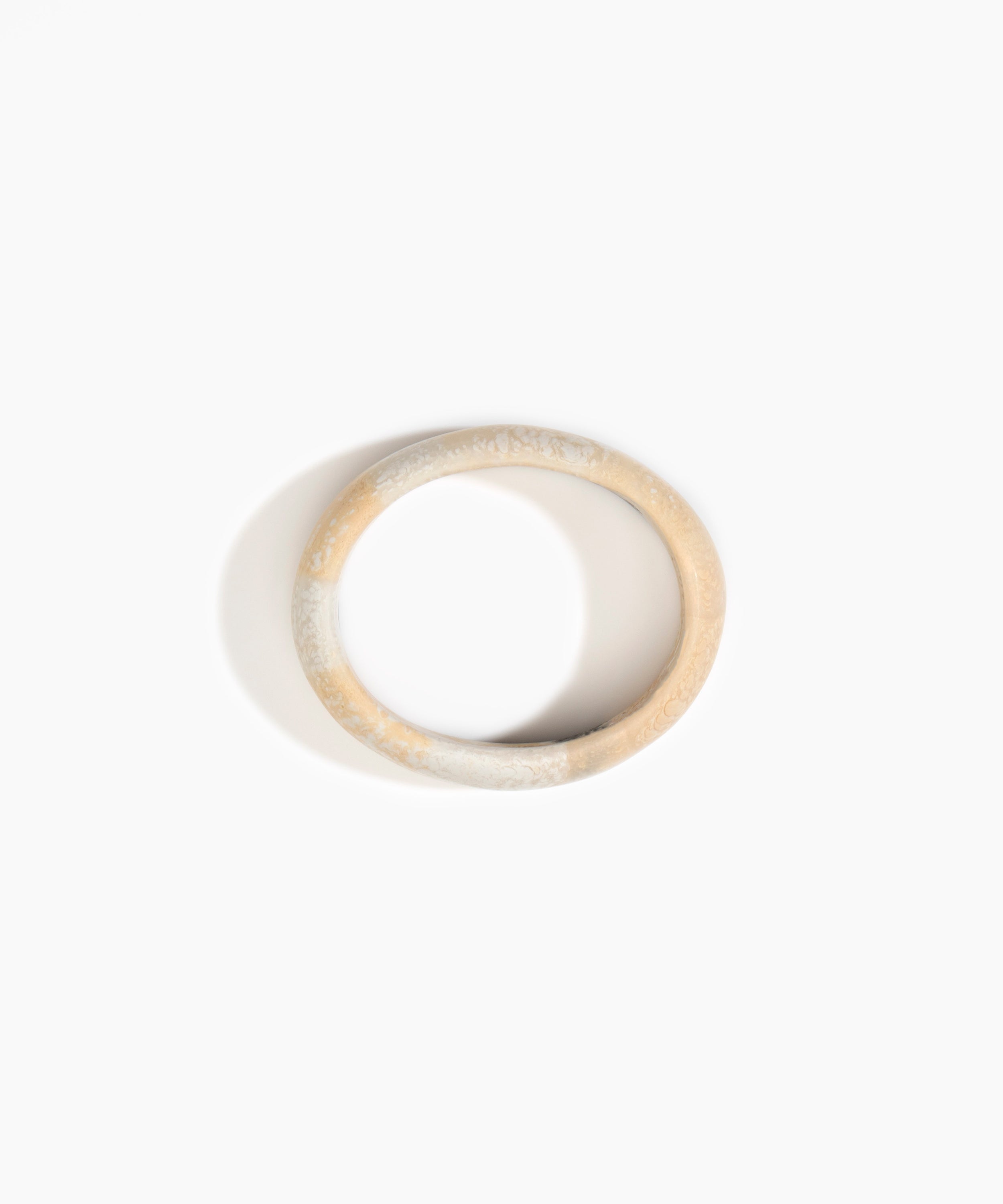 Medium Organic Oval Bangle