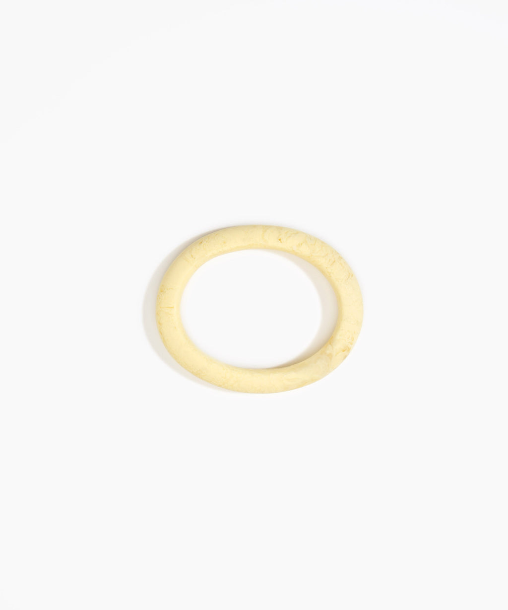 Small Organic Oval Bangle