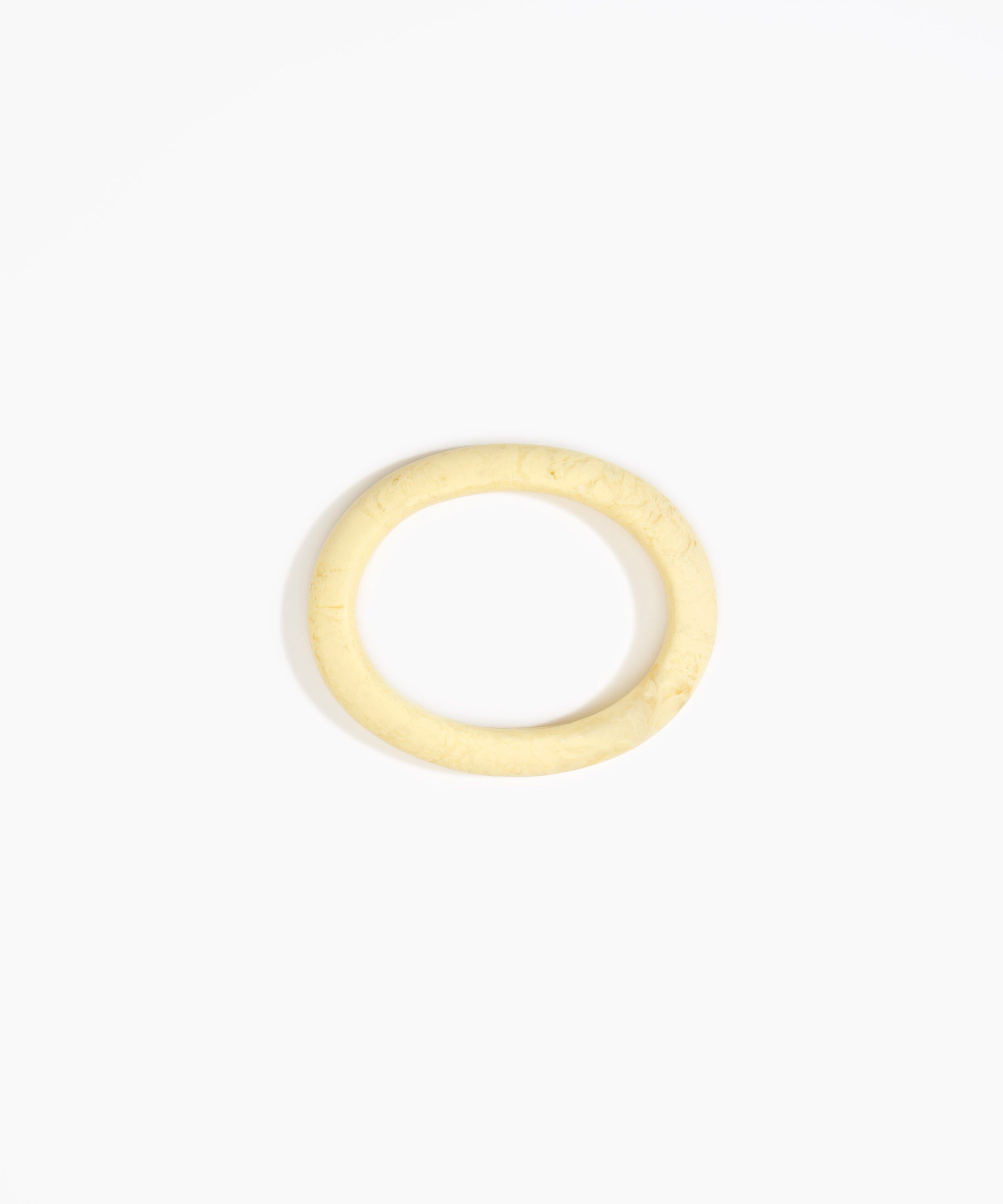 Small Organic Oval Bangle