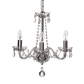Galway Crystal Cashel 3 Arm Chandelier