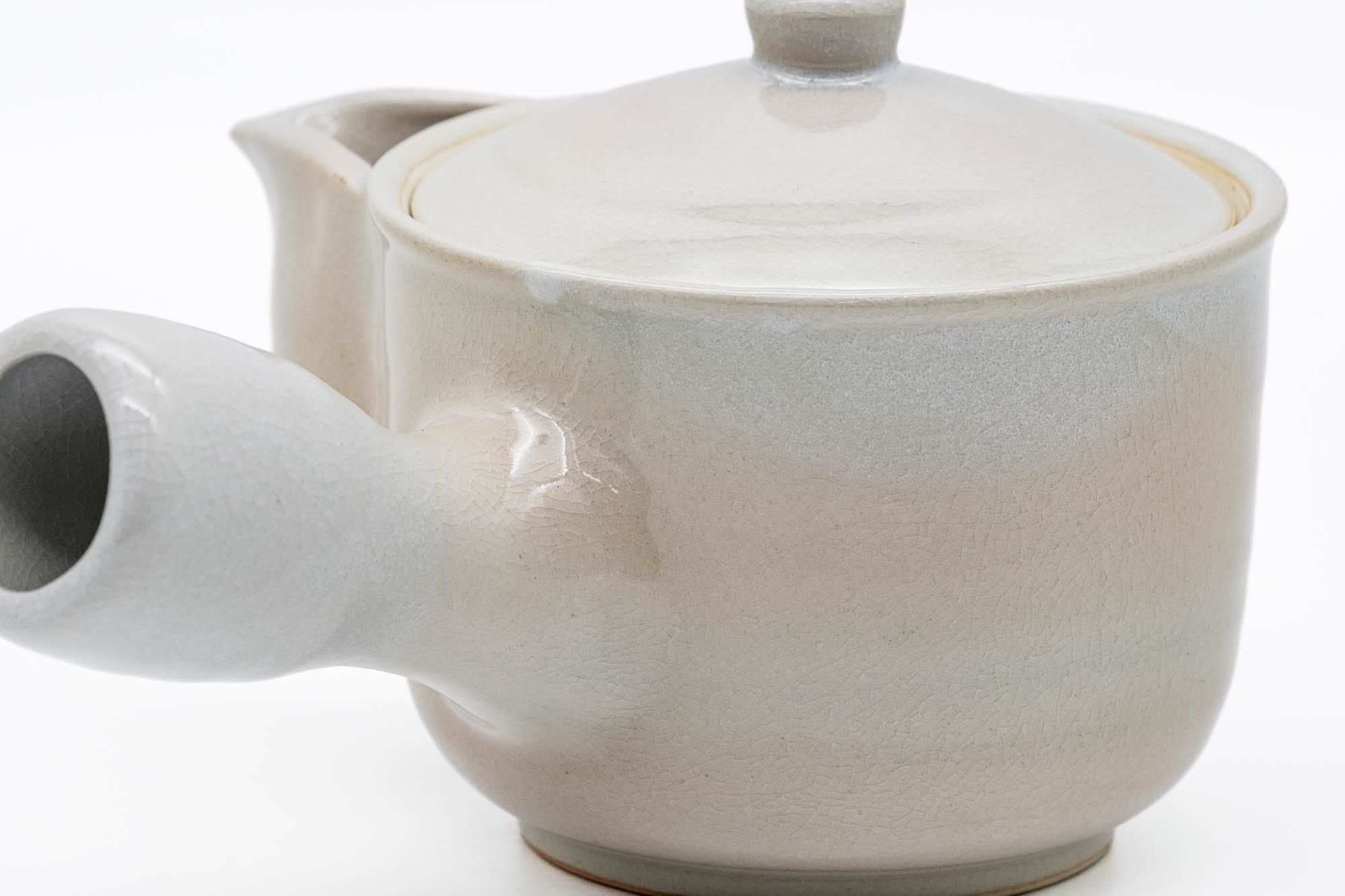 Tea Set - Hagi-yaki Kyusu Teapot with 5 Yunomi Teacups