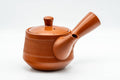Japanese Kyusu - Red Shudei Tochiri Tokoname-yaki Mesh Teapot - 260ml