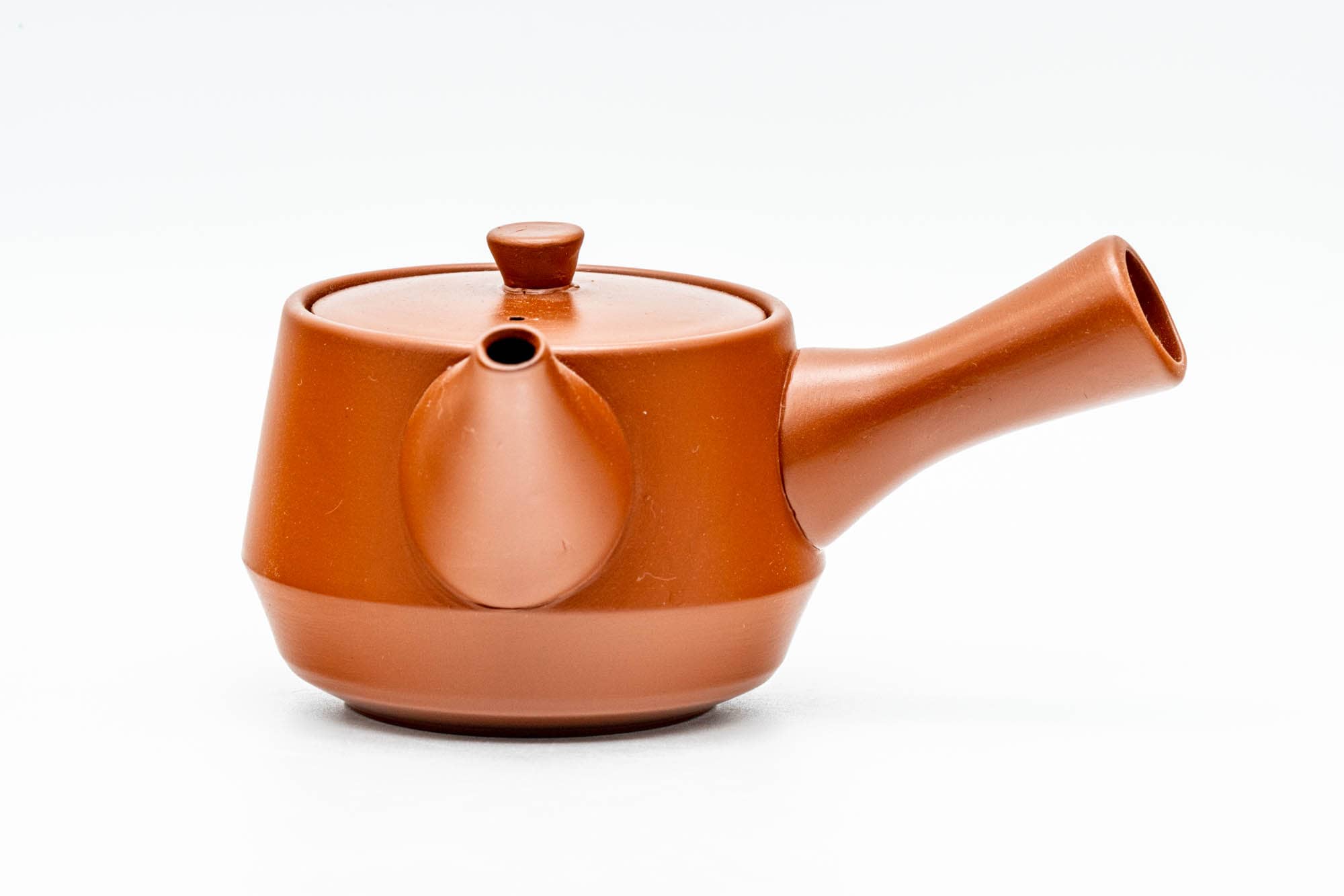 Japanese Tea Set - Bamboo Engraved Tokoname-yaki Kyusu Teapot with 5 Yunomi Teacups