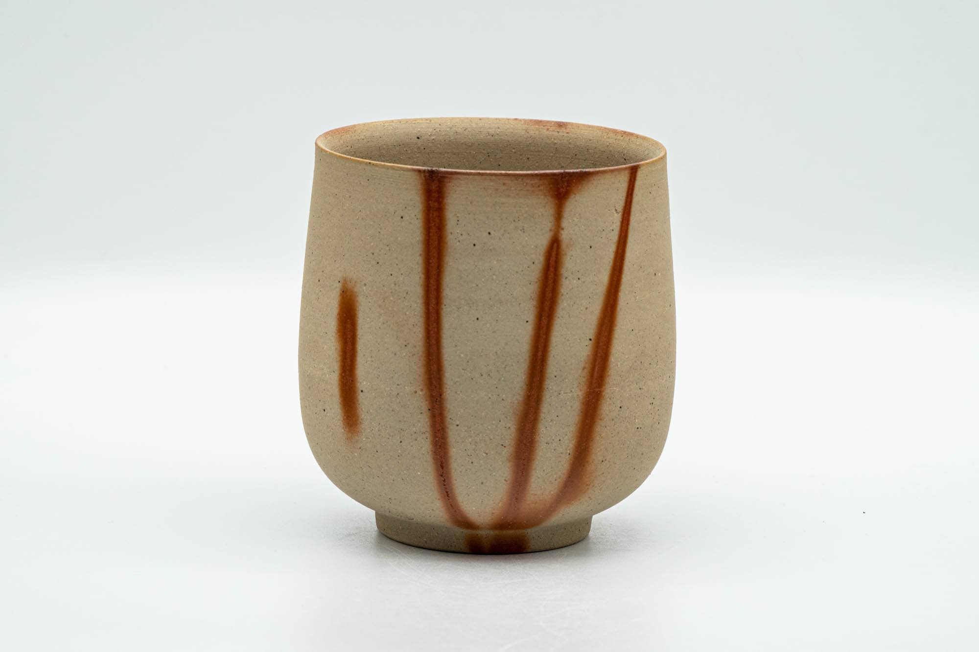 Japanese Teacup - Large Hidasuki Straw Fired Bizen-yaki Yunomi - 250ml