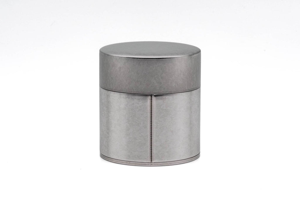 Silver Metal Tea Canister - 100g