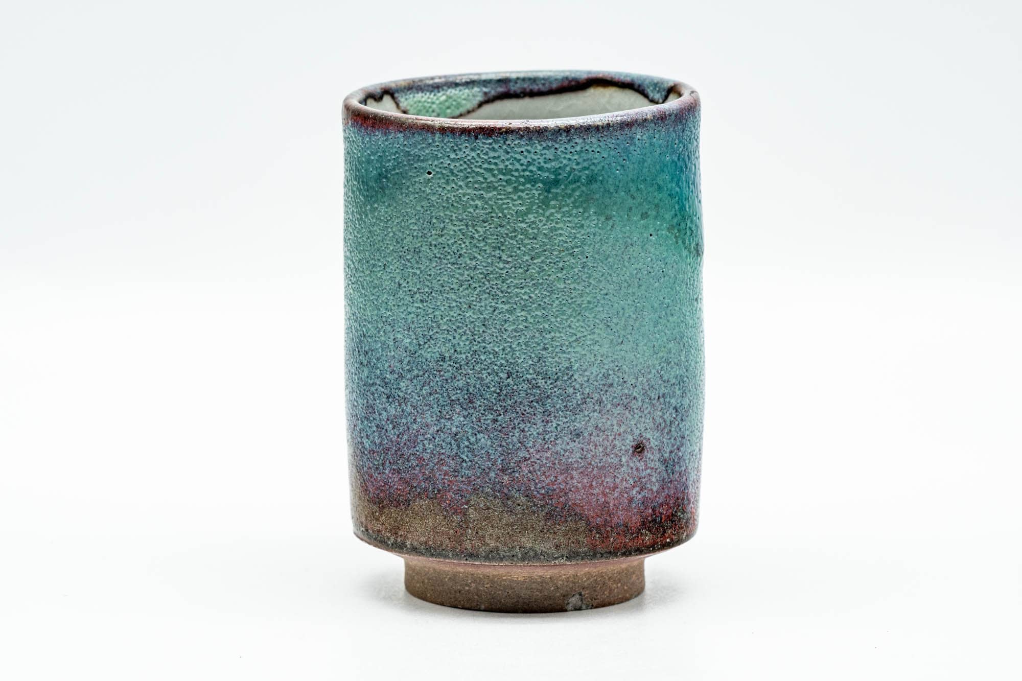 Japanese Teacup - Blue Purple Glazed Yunomi - 100ml