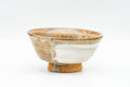 Japanese Teacup - Floral Engraved Hakeme Kiyomizu-yaki Guinomi - 55ml
