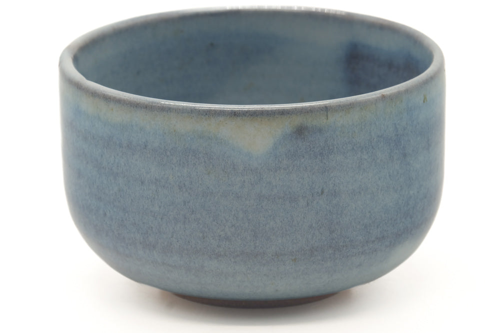 Japanese Matcha Bowl - Light Blue Glazed Chawan - 330ml