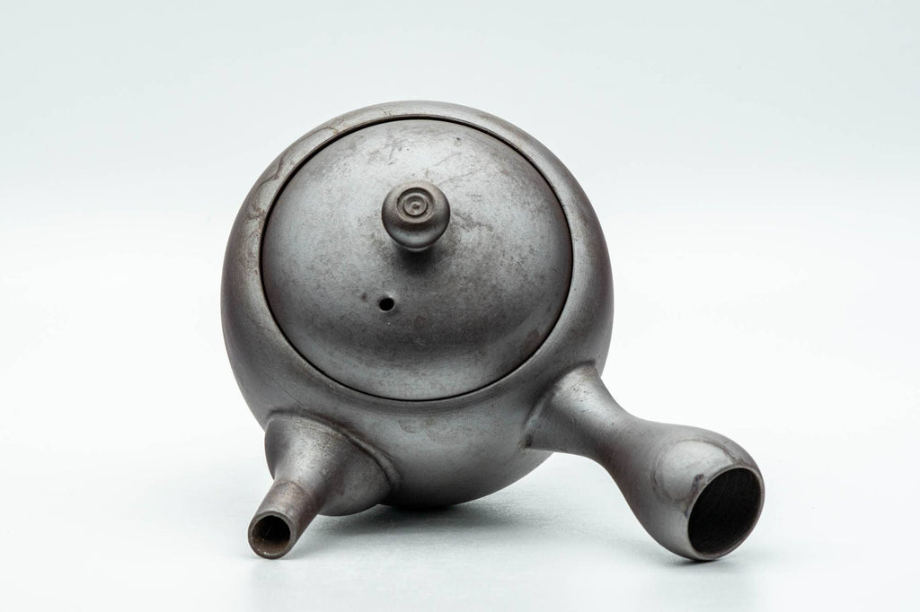 Japanese Kyusu - Curvy Purple Banko-yaki Debeso Teapot  - 300ml