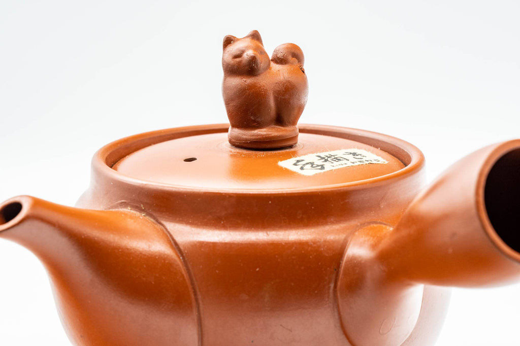 Japanese Kyusu - House Cat Tokoname-yaki Teapot - 330ml